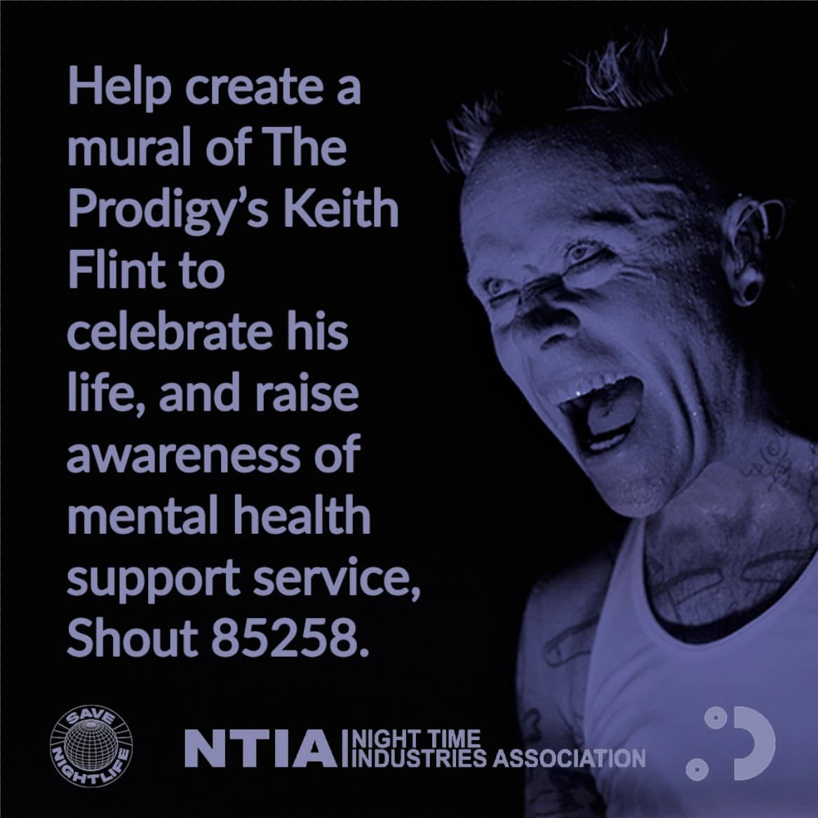 Keith Flint Legacy to Help Destigmatise Mental Health