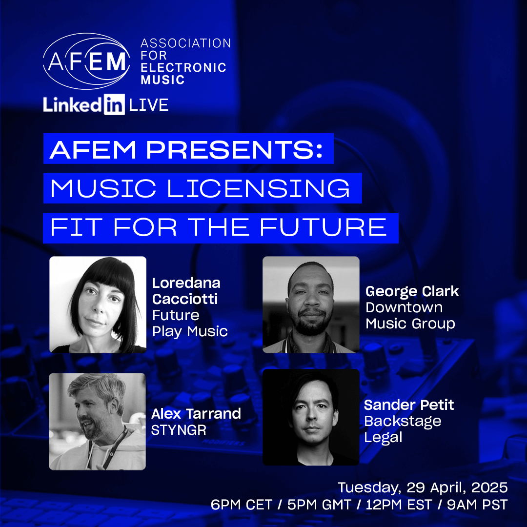 AFEM Presents: Music Licensing Fit For The Future