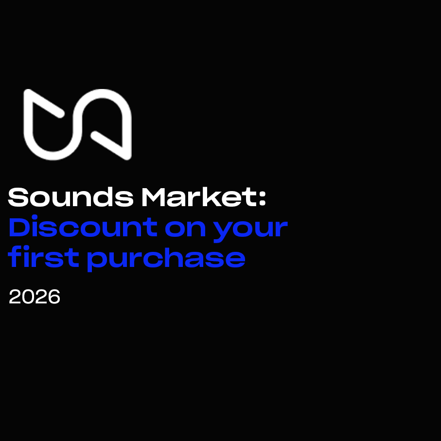 Sounds Market: Discount On Your First Purchase