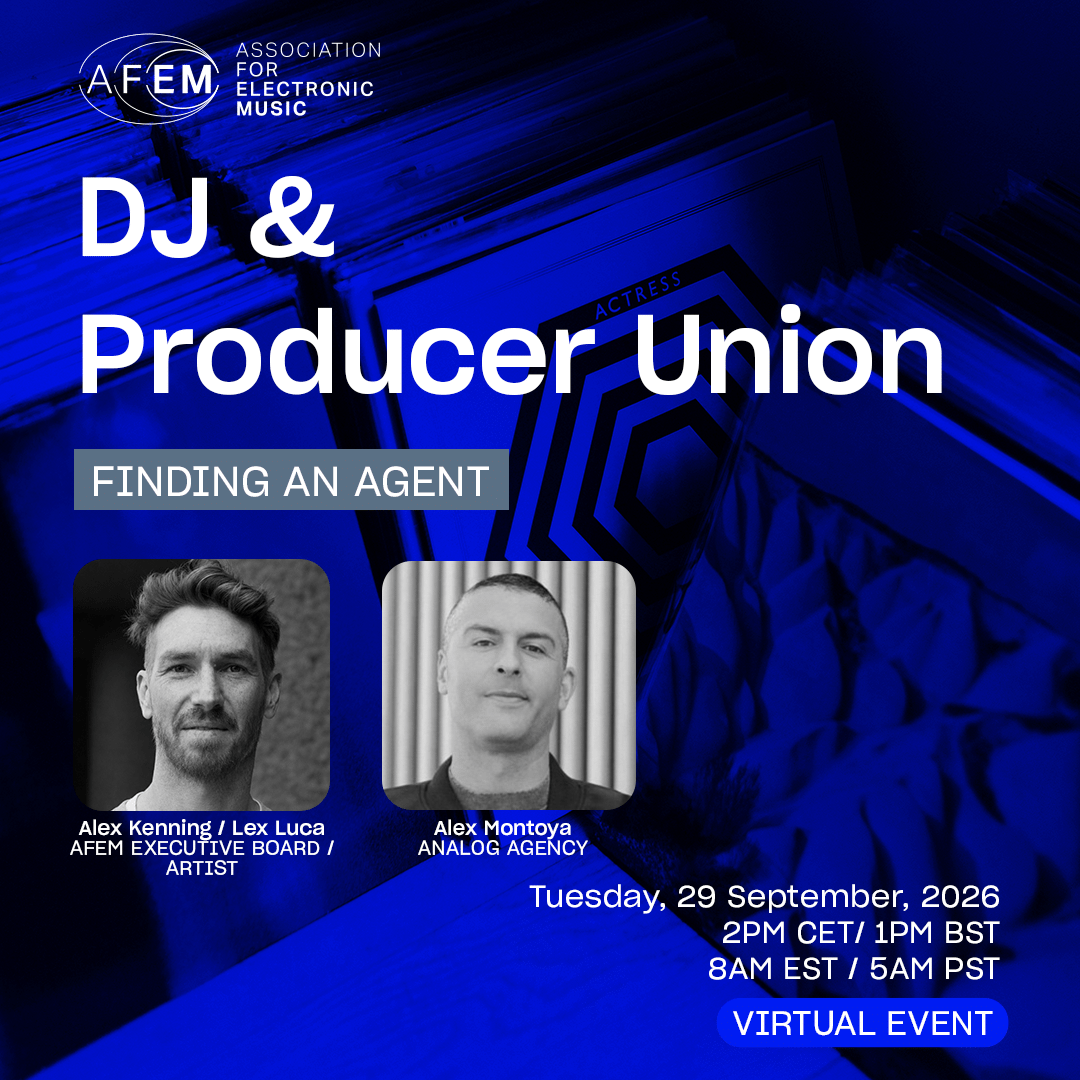DJ & Producer Union: Finding An Agent